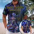 Iron Maiden Short Sleeve Button-Down Shirt – TMTHU8722