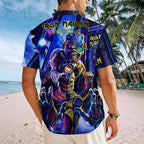 Iron Maiden Short Sleeve Button-Down Shirt – TMTHU8722