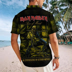 Iron Maiden Short Sleeve Button-Down Shirt – TMTHU8775
