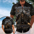 Iron Maiden Short Sleeve Button-Down Shirt – TMTHU8778