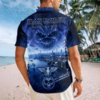 Iron Maiden Short Sleeve Button-Down Shirt – TMTHU8803