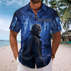 Iron Maiden Short Sleeve Button-Down Shirt – TMTHU8803