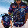 Iron Maiden Short Sleeve Button-Down Shirt – TMTHU8804