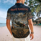 Iron Maiden Short Sleeve Button-Down Shirt – TMTHU8906
