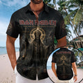 Iron Maiden Short Sleeve Button-Down Shirt – TMTHU9004