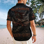 Iron Maiden Short Sleeve Button-Down Shirt – TMTHU9005