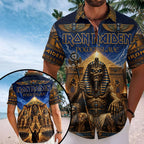 Iron Maiden Short Sleeve Button-Down Shirt – TMTHU9040