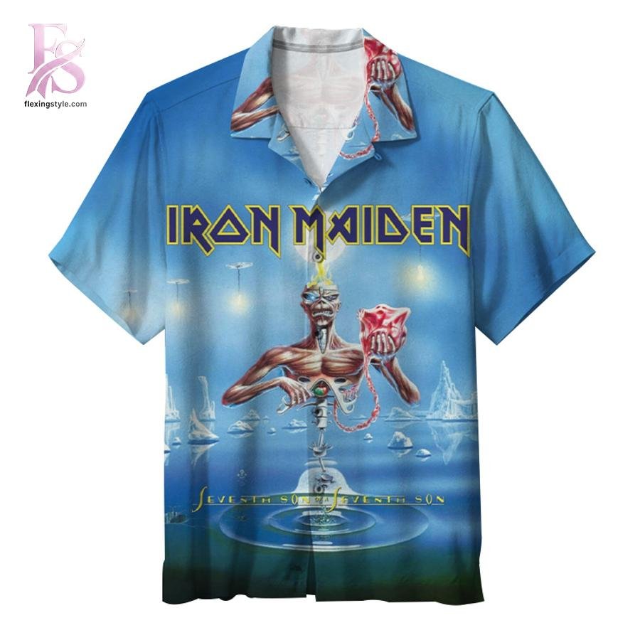 Iron Maiden Seventh Son of a Seventh Son Hawaiian Shirt