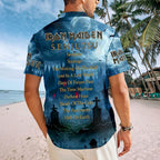 Iron Maiden Short Sleeve Button-Down Shirt – HOATT19668
