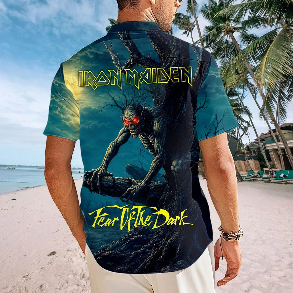 Iron Maiden Short Sleeve Button-Down Shirt – HOATT20734