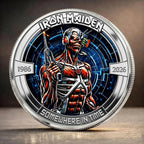 Iron Maiden Somewhere In Time 40th Anniversary Commemorative Coin – TANTN25335