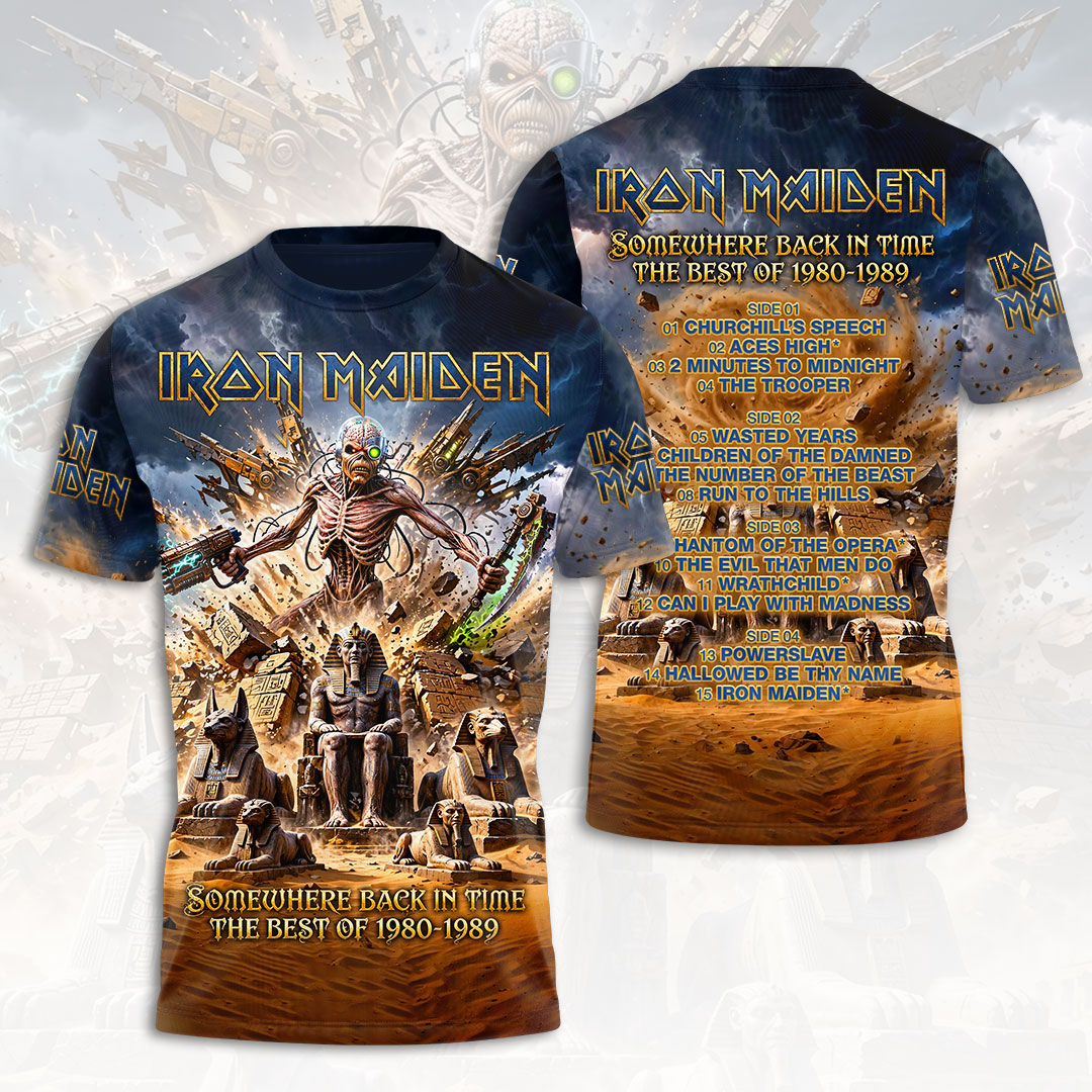 Iron Maiden 3D Apparel – HOATT19856