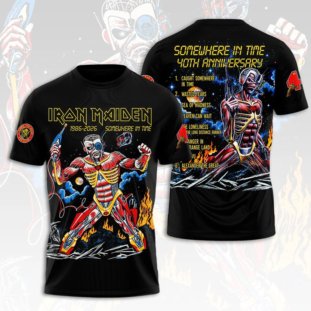 Iron Maiden 3D Apparel – HOATT21436
