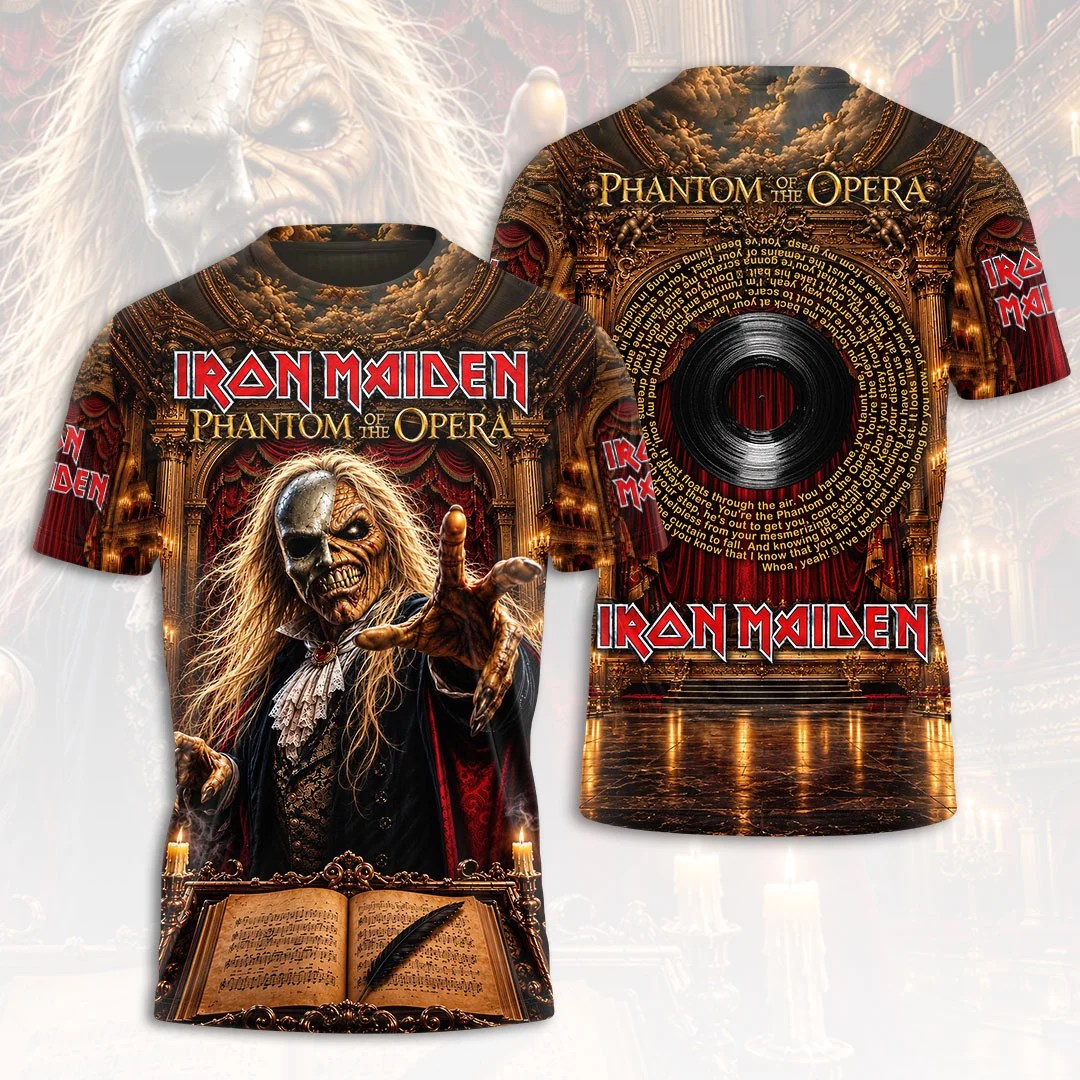 Iron Maiden 3D Apparel – HOATT21500
