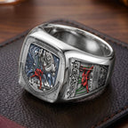 Iron Maiden: The Number of The Beast 3D Engraved Ring – TMTHU7120