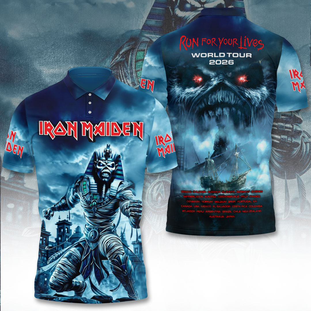 Iron Maiden Tour 2026 3D Apparel – TANTN21824
