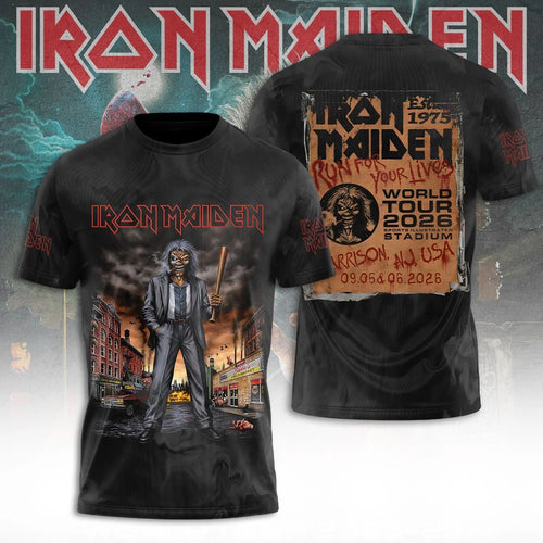 Iron Maiden Tour 2026 3D Apparel – TANTN25393