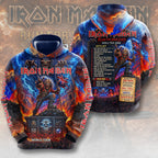 Iron Maiden World Tour 2026 3D Apparel – TMTHU7457