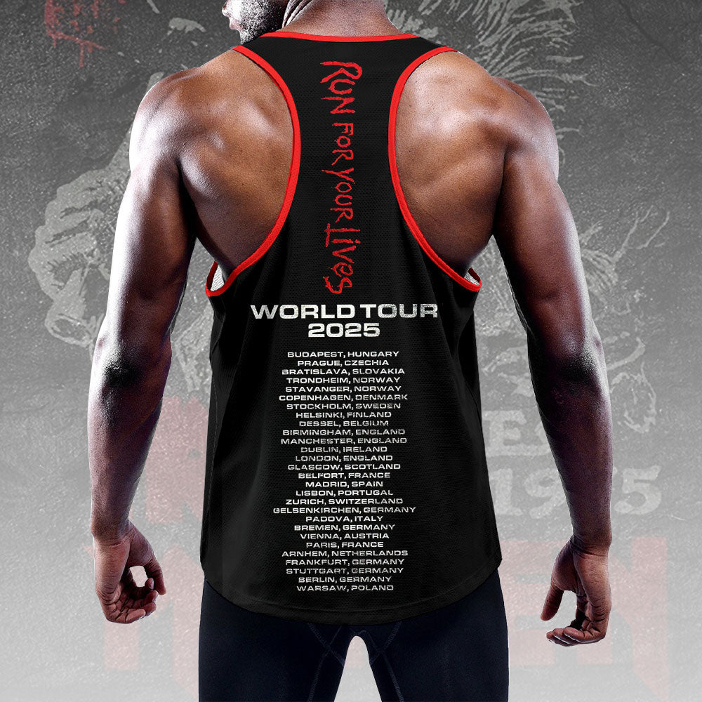 Iron Maiden Y-Back Muscle Tank Top – HOATT 11510