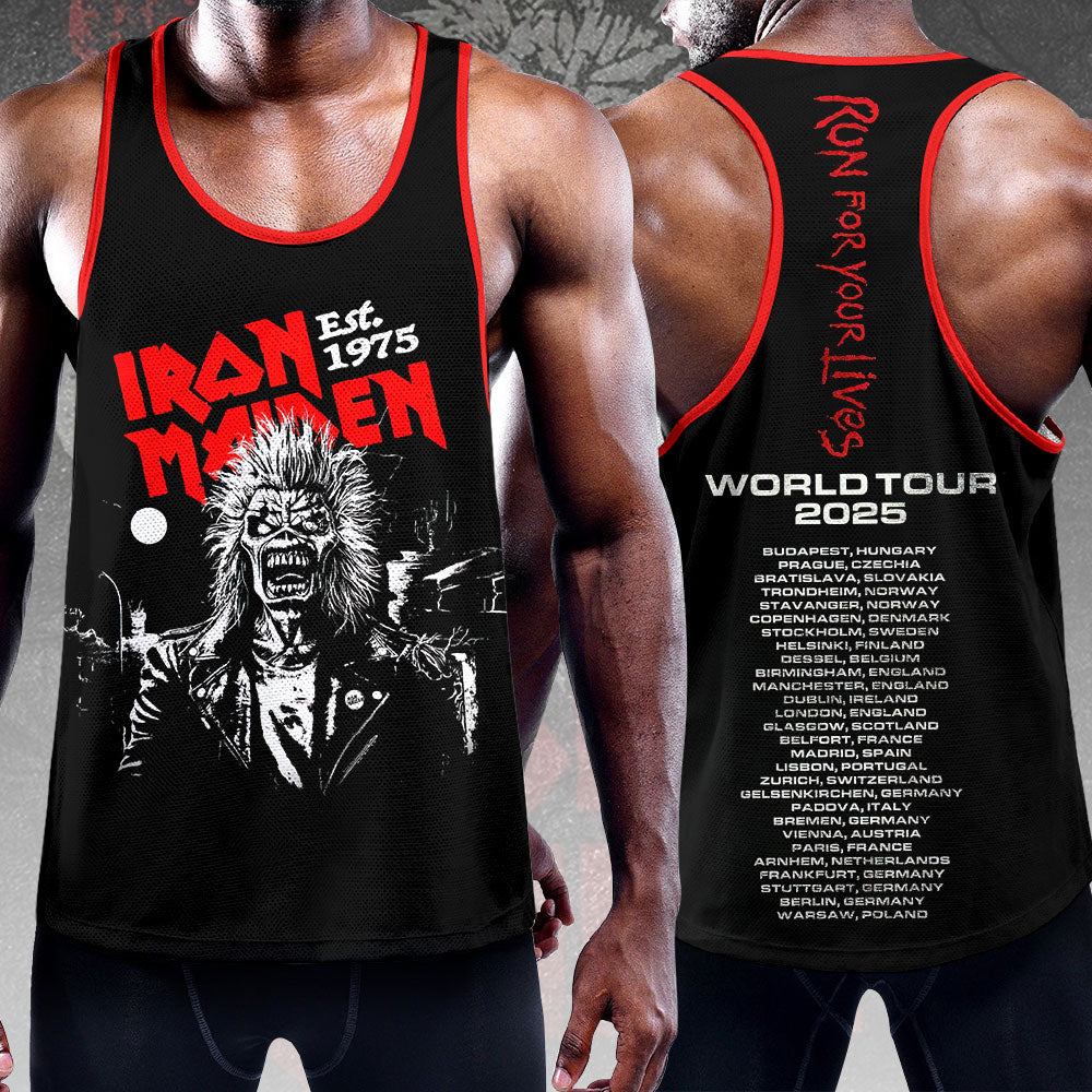 Iron Maiden Y-Back Muscle Tank Top – HOATT 11741
