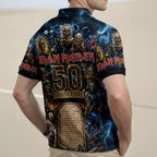 Iron Maiden Zip Polo Shirt – TMTHU8941