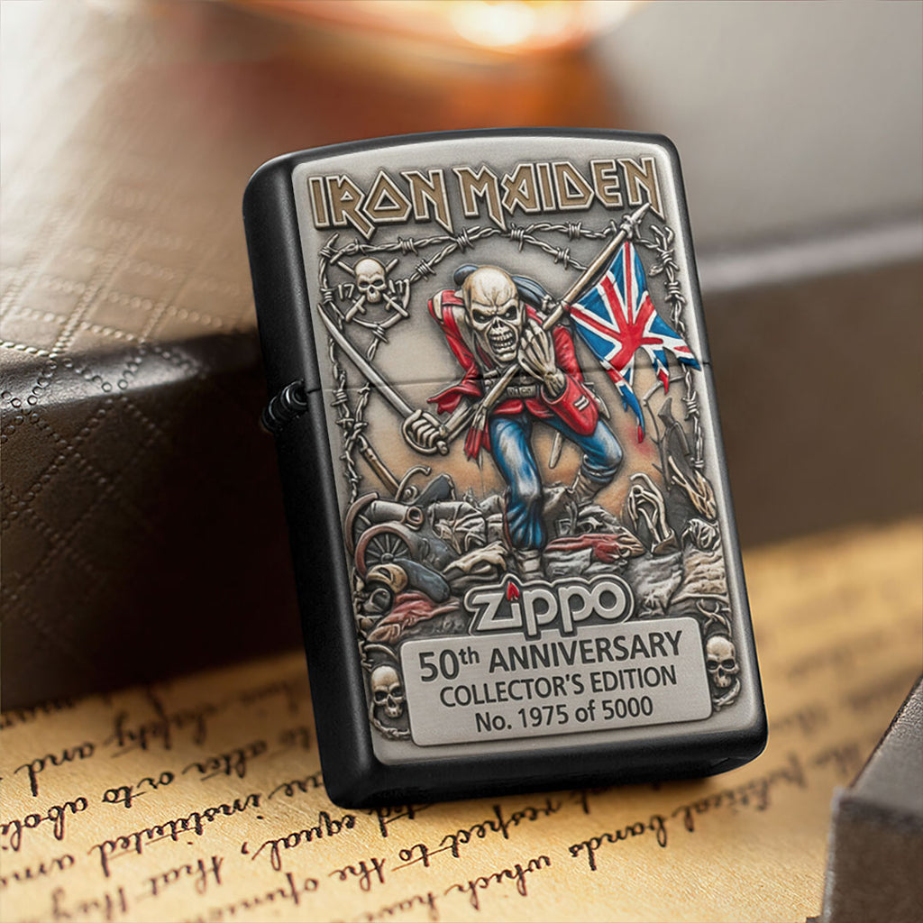 Iron Maiden Zippo Lighter Case (No Insert) – TMTHU4997