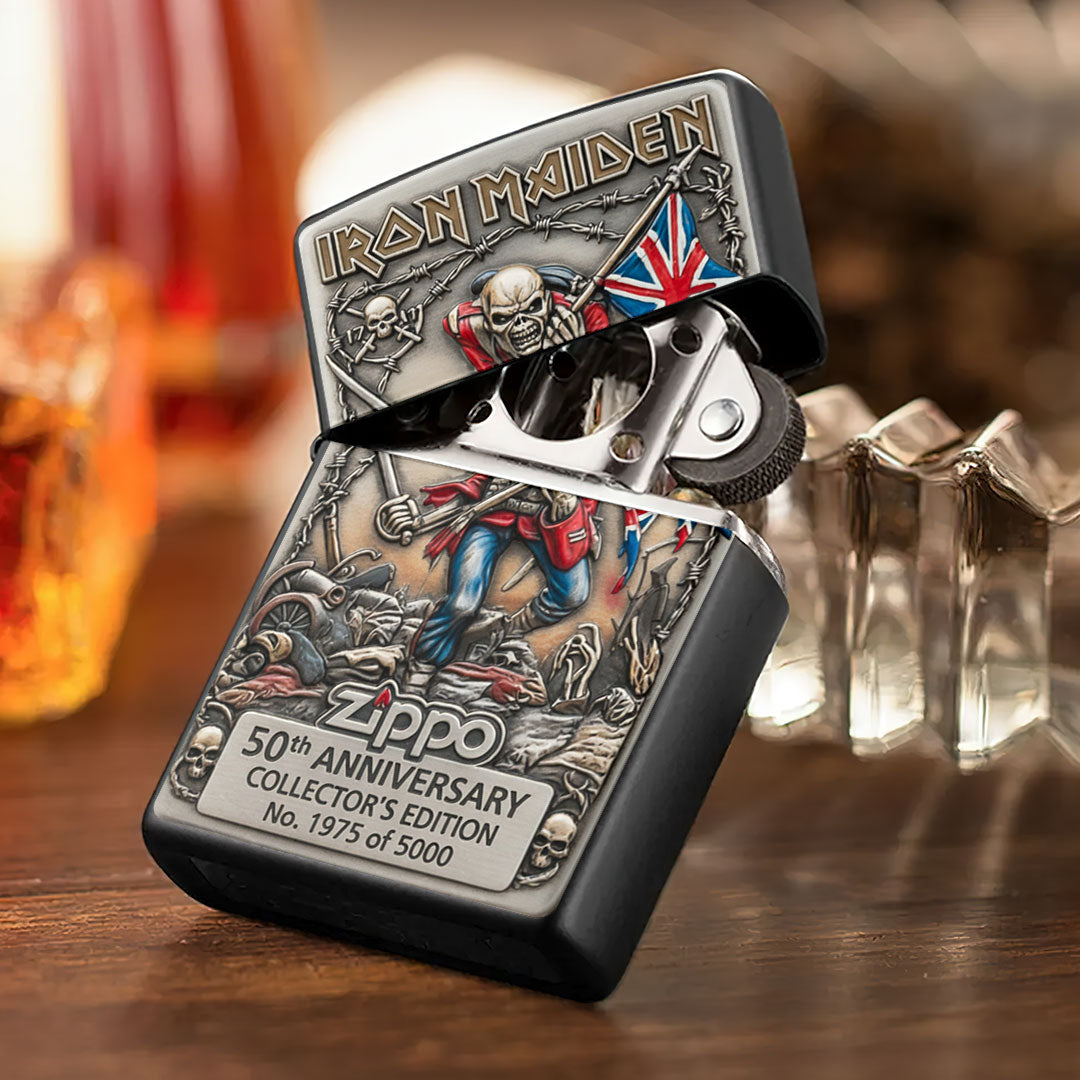 Iron Maiden Zippo Lighter Case (No Insert) – TMTHU4997
