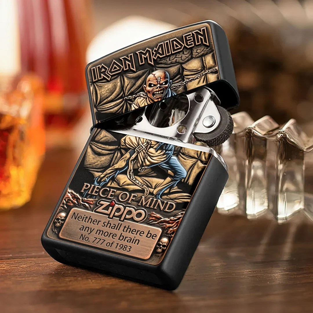 Iron Maiden Zippo Lighter Case (No Insert) – TMTHU8670