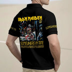Iron Maiden Zip Polo Shirt – HOATT21467