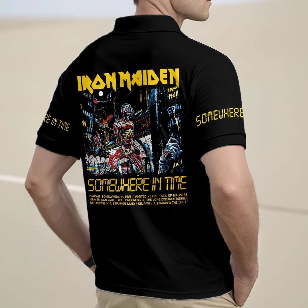 Iron Maiden Zip Polo Shirt – HOATT21467
