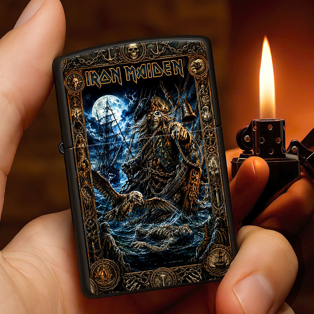 Iron Maiden Zippo Lighter Case (No Insert) – HOATT19821