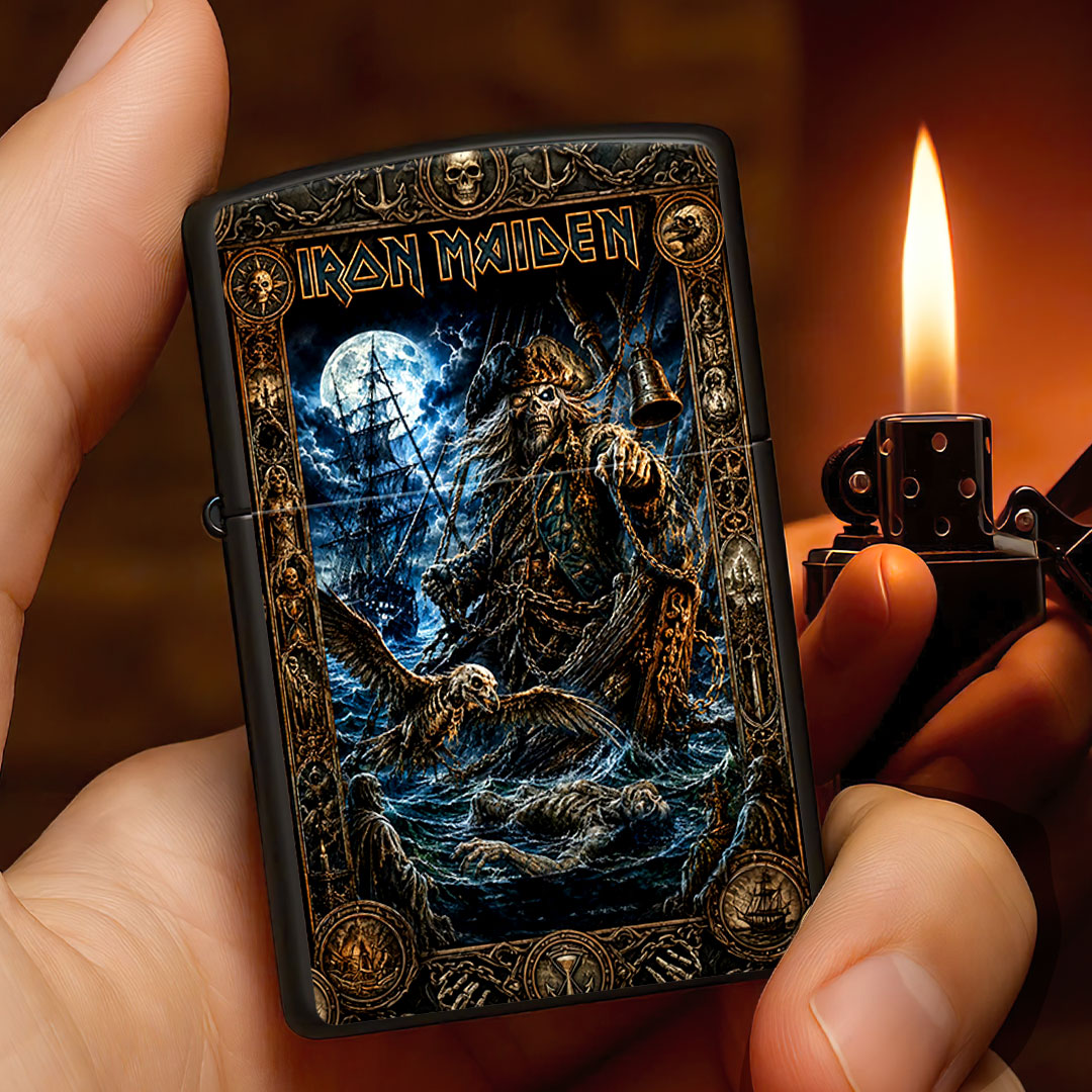 Iron Maiden Zippo Lighter Case (No Insert) – HOATT19821