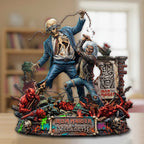 Iron Maiden x Megadeth Custom Shape Acrylic Plaque – TMTHU7028