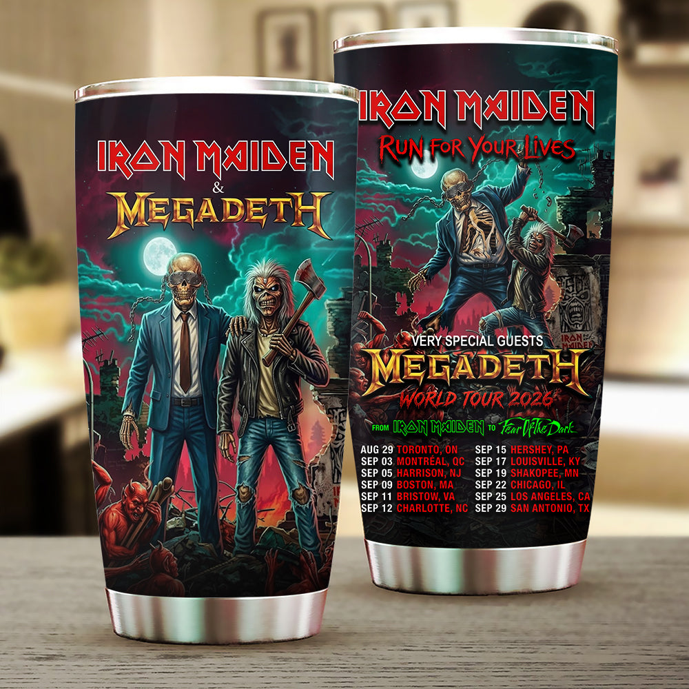 Iron Maiden x Megadeth Tumbler Cup – TMTHU7016