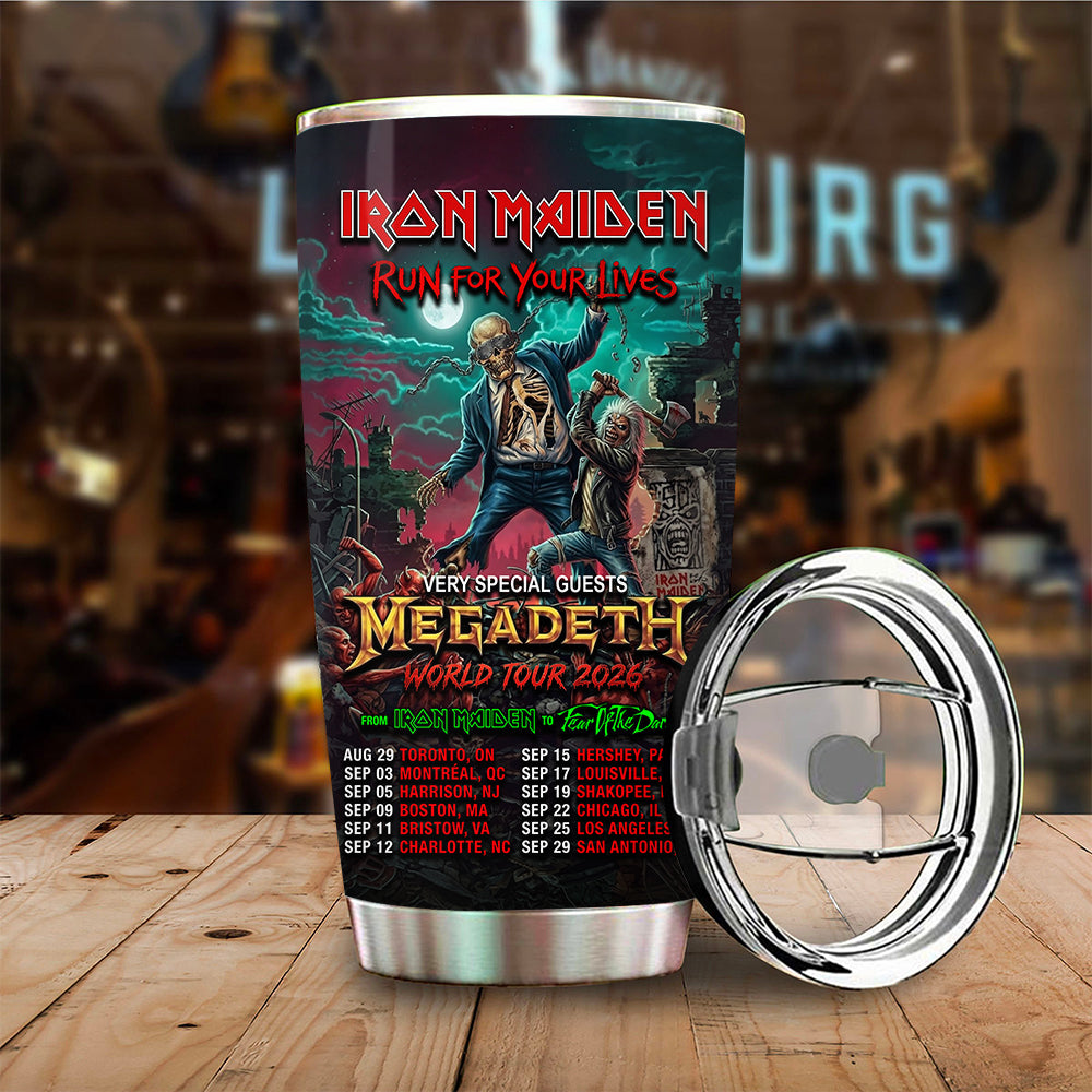 Iron Maiden x Megadeth Tumbler Cup – TMTHU7016
