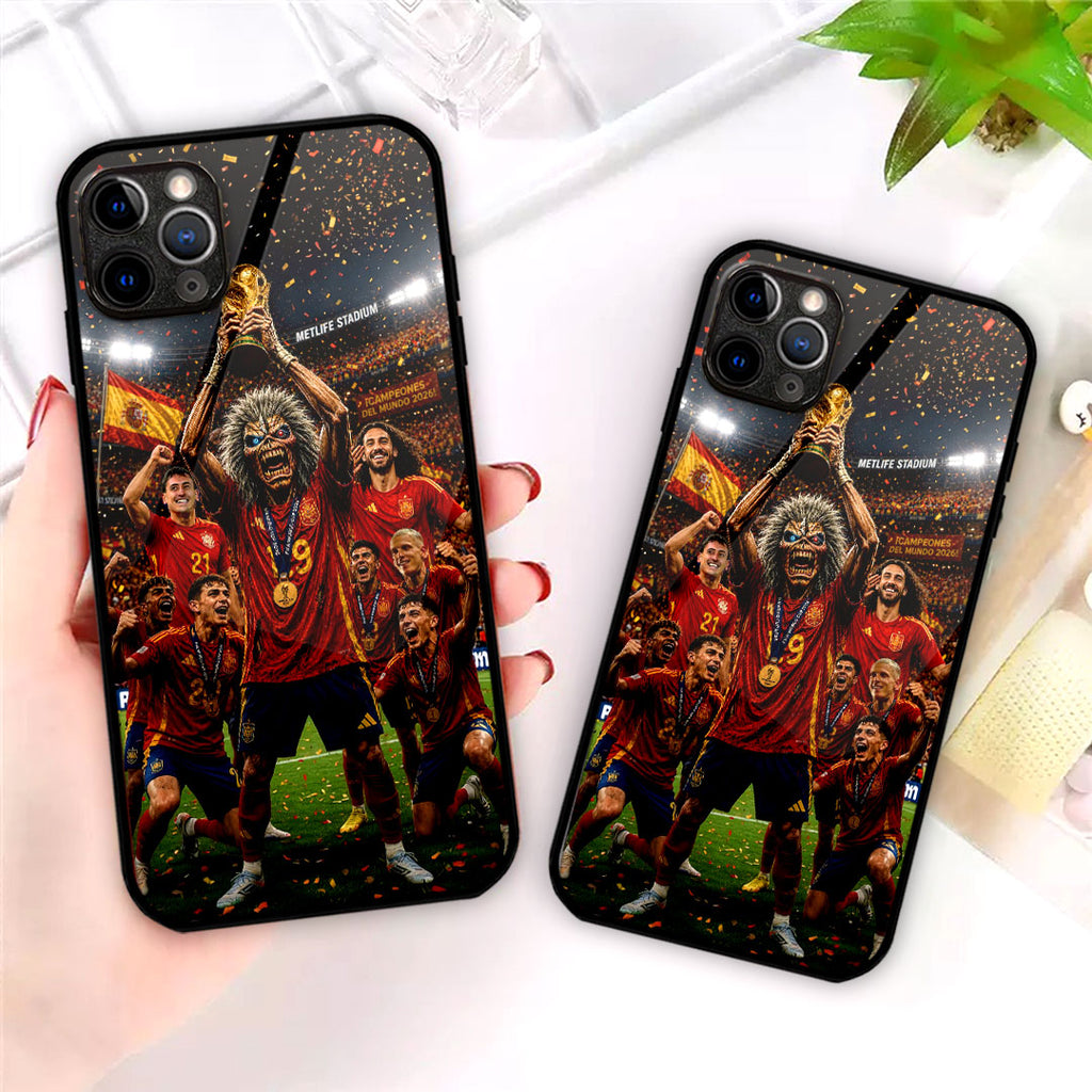 Iron Maiden x Spain National Team 2026 FIFA World Cup Champions Phone Case – HOATT19667