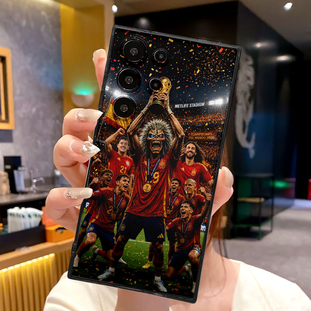 Iron Maiden x Spain National Team 2026 FIFA World Cup Champions Phone Case – HOATT19667