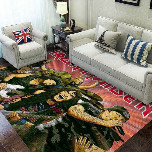 Iron Maiden Rectangular Rug – GNE NEW119