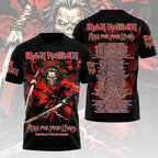 Iron Maiden 2026 World Tour 3D Apparel – HOATT21637