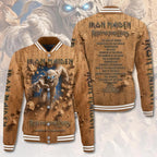 Iron Maiden 2026 World Tour Varsity Jacket – HOATT21184