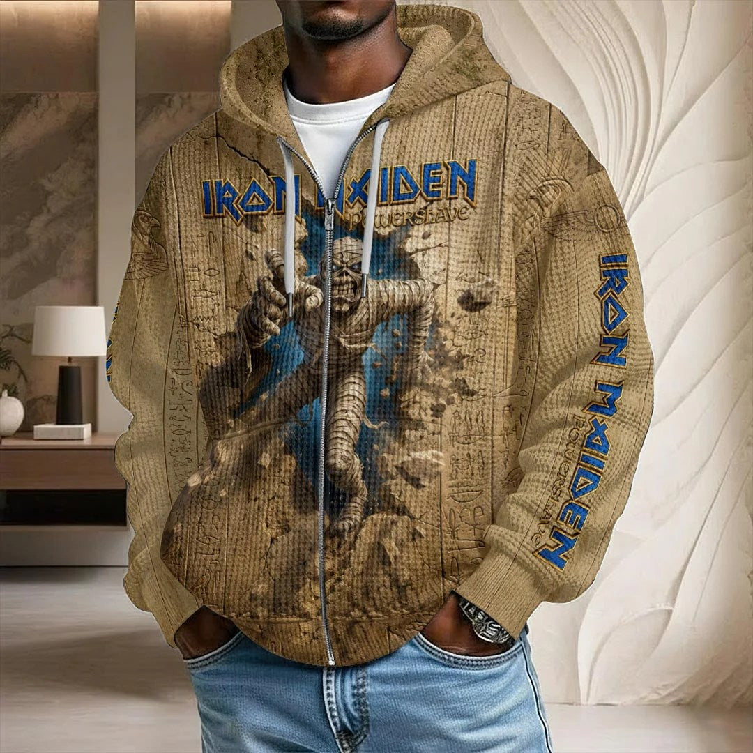 Iron Maiden 3D Unisex Waffle Hoodie – HOATT20417