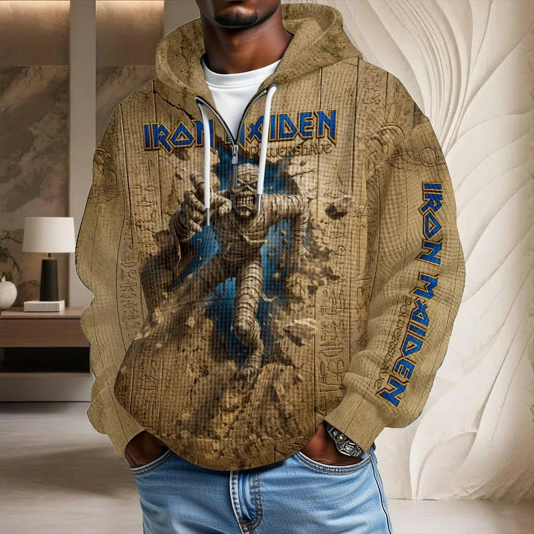 Iron Maiden 3D Unisex Waffle Hoodie – HOATT20417