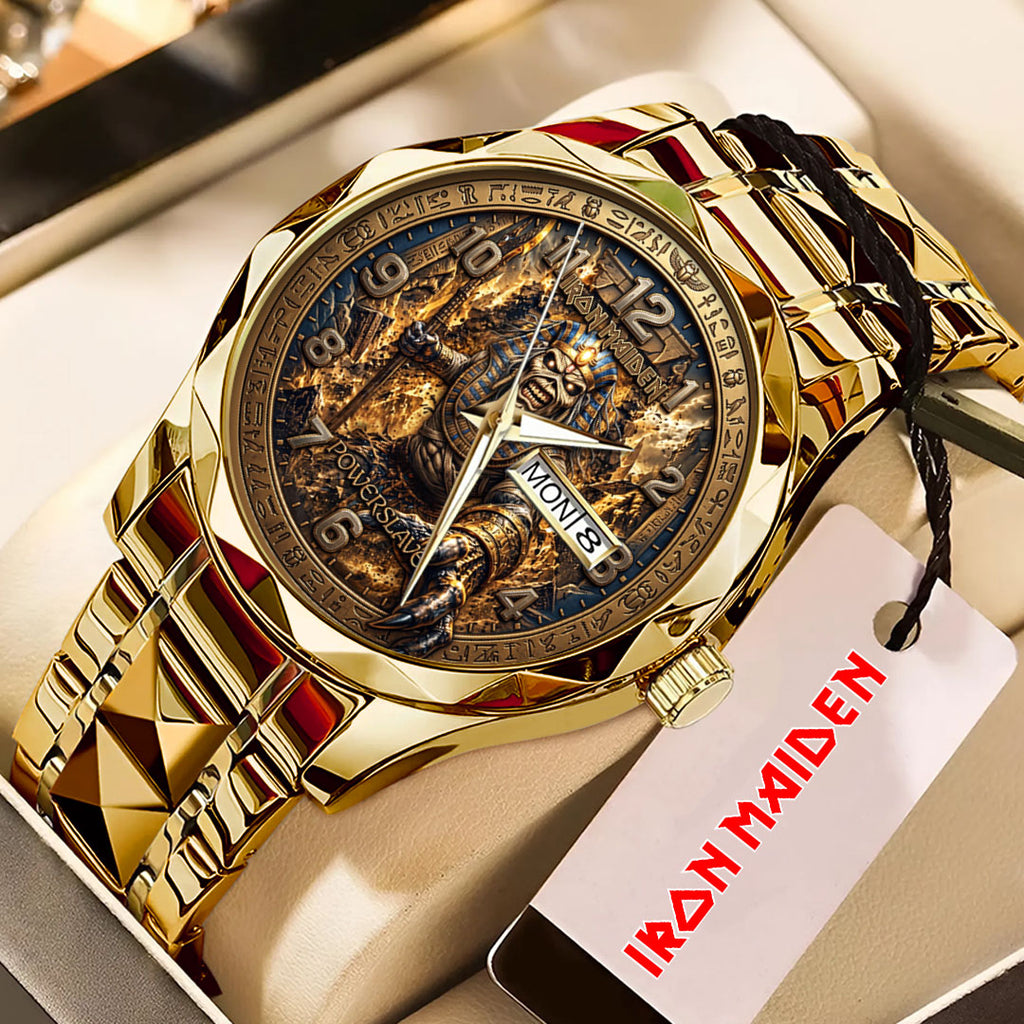 Iron Maiden Alloy Luxury Quartz Watch – TMTHU7904