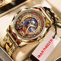 Iron Maiden Alloy Luxury Quartz Watch – TMTHU9422