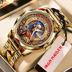 Iron Maiden Alloy Luxury Quartz Watch – TMTHU9422