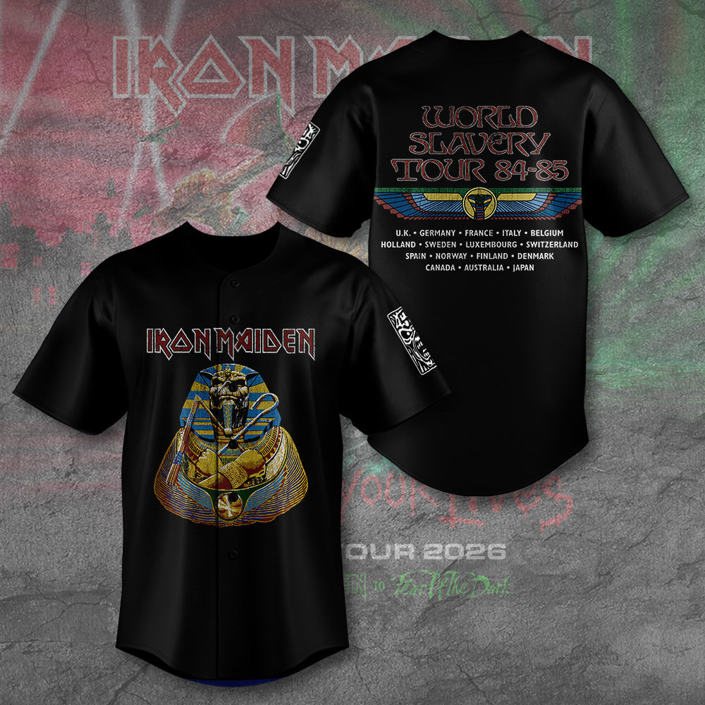 Iron Maiden Baseball Jersey – TANTN17373