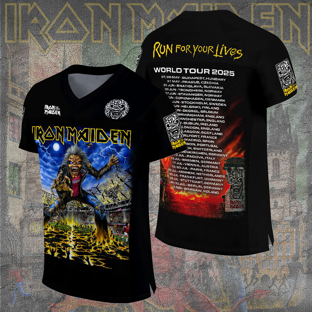 Iron Maiden 3D Football Jersey – TANTN 14588