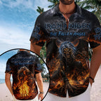 Iron Maiden Short Sleeve Button-Down Shirt – TMTHU9006