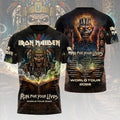 Iron Maiden 2026 World Tour 3D Apparel – HOATT21281
