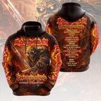 Iron Maiden 2026 World Tour 3D Apparel – HOATT18504